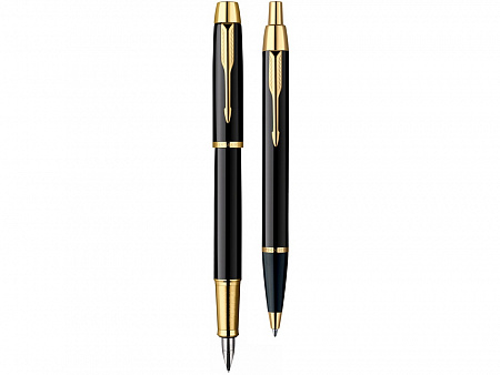 Набор Parker «IM Core Black GT»: ручка шариковая, ручка перьевая